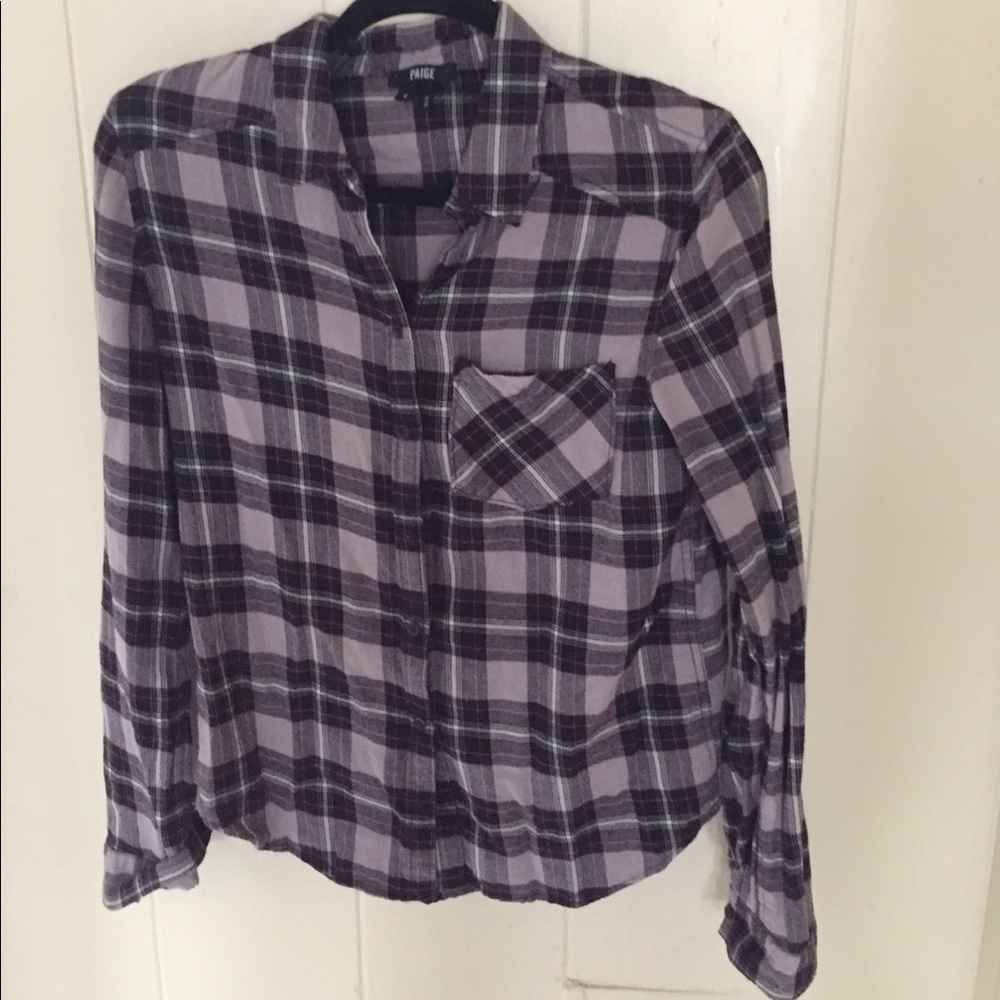 Paige flannel shirt